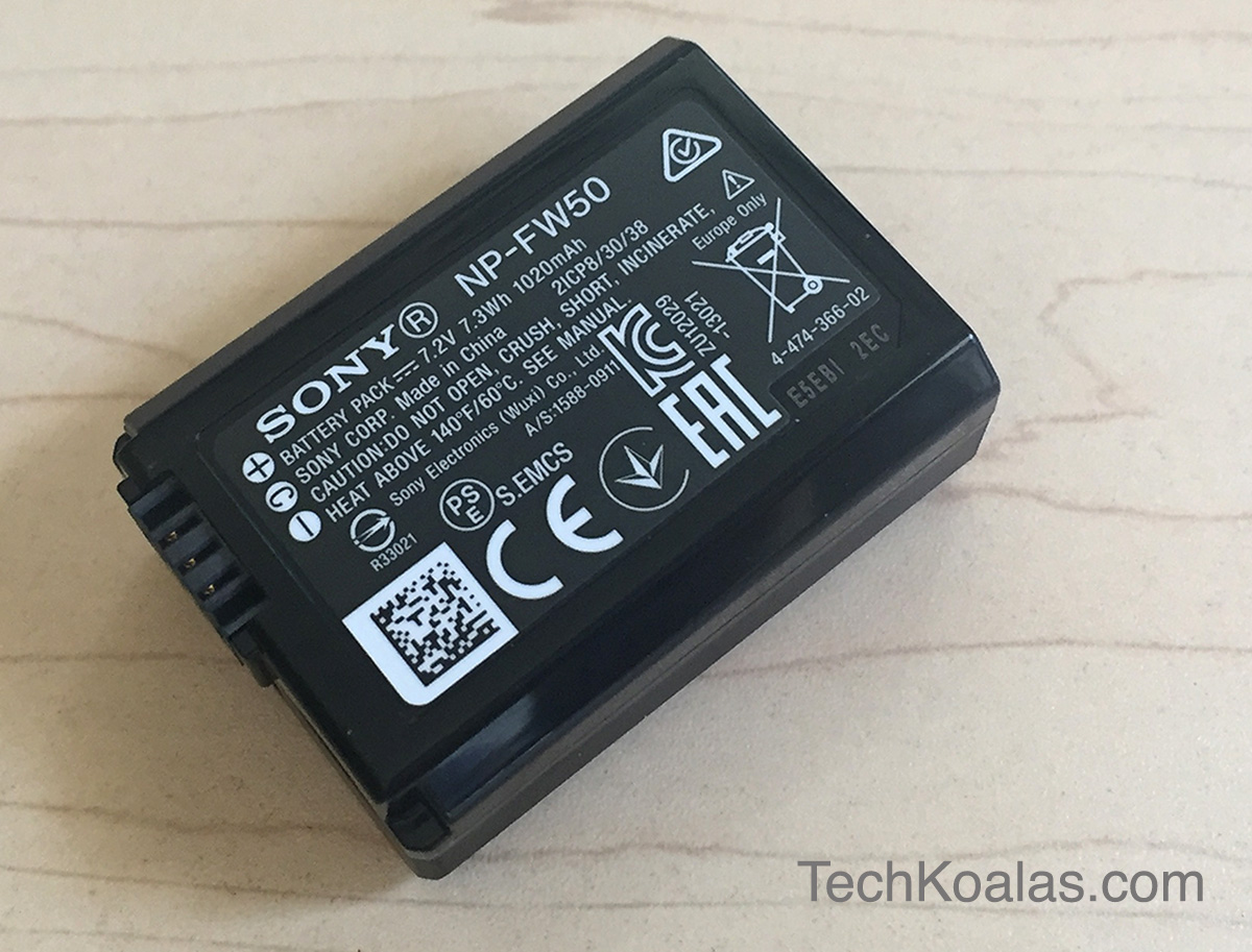 Cilia Stad bloem Uitvoeren How to charge the Sony camera A6000 battery with a powerbank