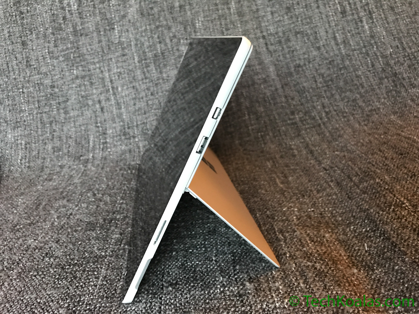 Figure 9. Right-side view of the new Microsoft Surface Pro (July 2017).